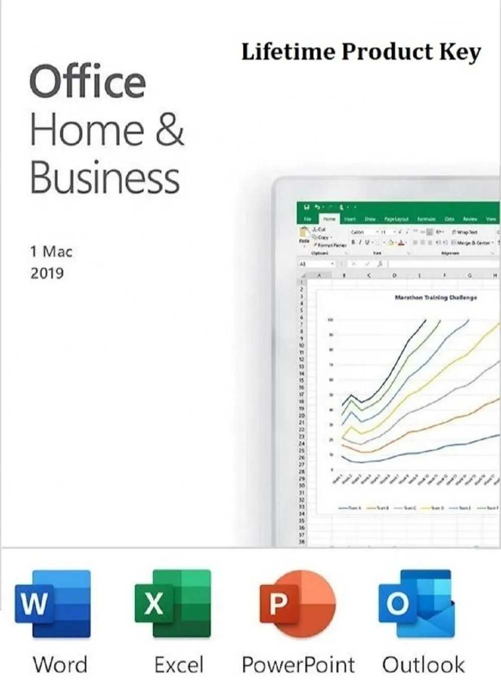 اشتراك مدى الحياة في Office 2019 Home and Business لأجهزة Mac-1