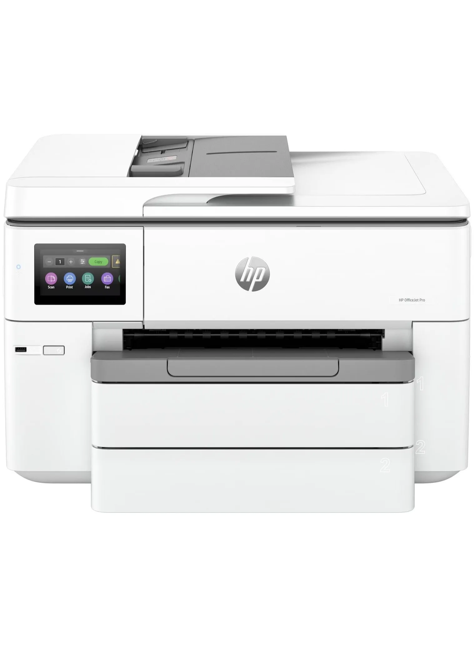 طابعة OfficeJet Pro 9730 الكل في واحد ذات التنسيق العريض، طباعة، نسخ، مسح ضوئي، سرعة طباعة تصل إلى 34 صفحة في الدقيقة، طباعة تلقائية على الوجهين، تصل إلى 4800 × 1200 نقطة في البوصة محسنة 1200 × 1200 نقطة في البوصة | 537P5C أبيض-1