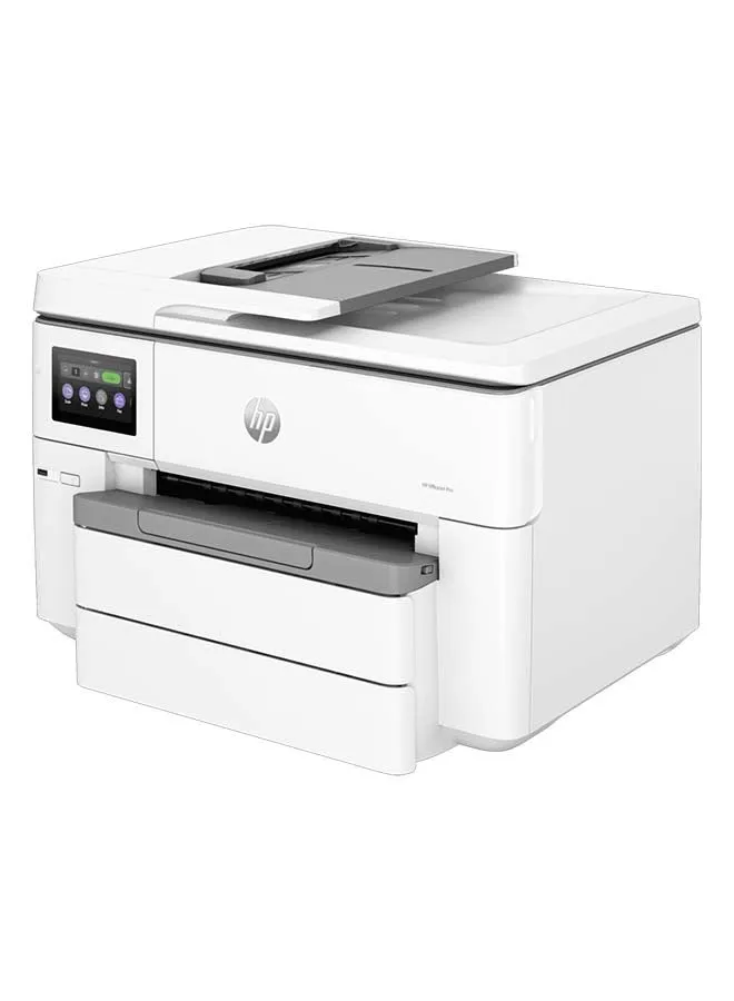 طابعة OfficeJet Pro 9730 الكل في واحد ذات التنسيق العريض، طباعة، نسخ، مسح ضوئي، سرعة طباعة تصل إلى 34 صفحة في الدقيقة، طباعة تلقائية على الوجهين، تصل إلى 4800 × 1200 نقطة في البوصة محسنة 1200 × 1200 نقطة في البوصة | 537P5C أبيض-2