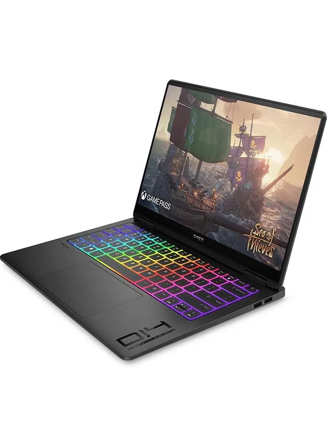 OMEN Transcend Laptop 14-fb0012nx، 14 بوصة، 2.8K، Intel Core Ultra 7-155H، 16 جيجابايت من ذاكرة الوصول العشوائي، 512 جيجابايت SSD، NVIDIA GeForce RTX 4050، Windows 11 Home-2