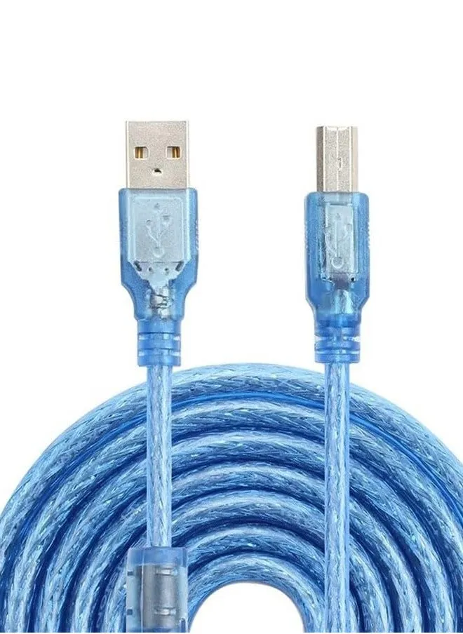 مجموعه من 2 كابل بيانات الطابعة كابل USB USB2.0 مربع ميناء  القرص الصلب توصيل كابل-2