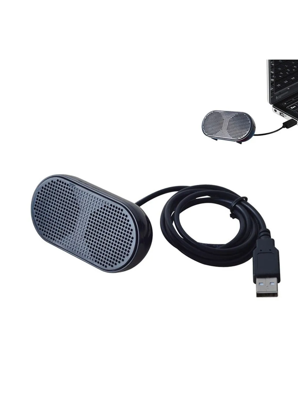 PC Speakers, Computer USB Mini Speaker Powered Stereo Multimedia for Tablets Desktop Laptop-1