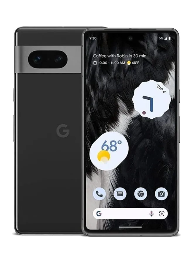 Pixel 7 Obsidian / Noir Volcanique 8GB RAM 128GB 5G - الإصدار العالمي-1