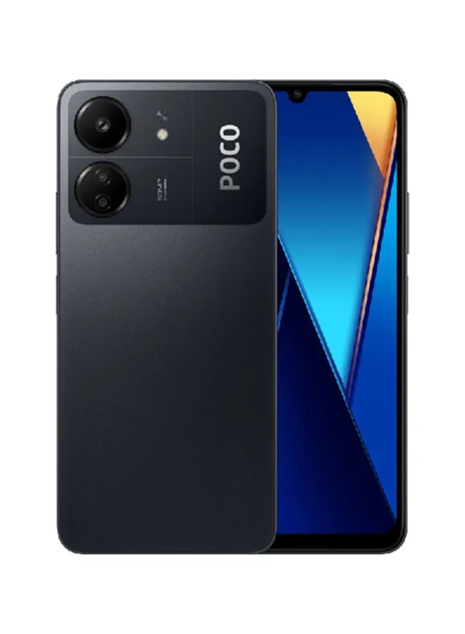 POCO C65 ثنائي الشريحة، أسود، 8 جيجابايت رام، 256 جيجابايت، 4G - الإصدار العالمي-1