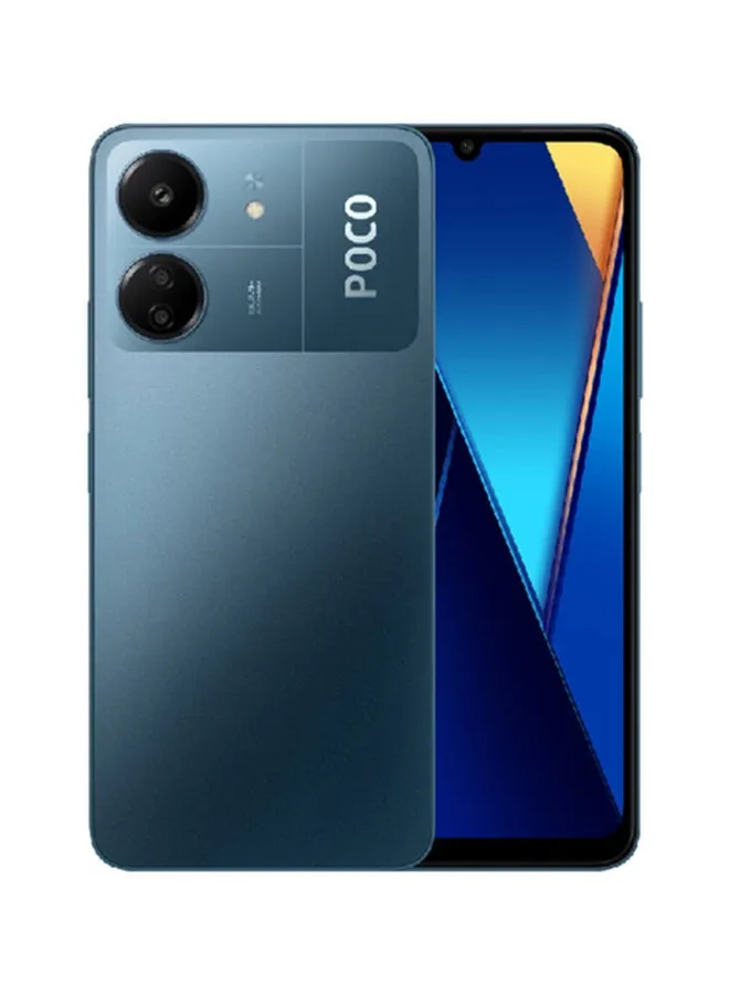 POCO C65 ثنائي الشريحة، أزرق، 8 جيجابايت رام، 256 جيجابايت، 4G - الإصدار العالمي-1