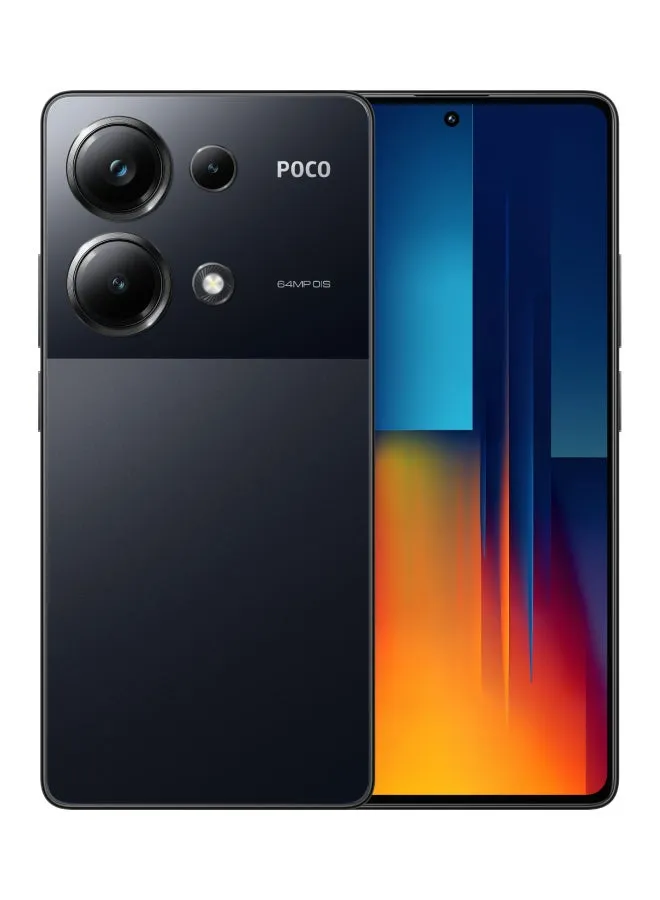 POCO M6 Pro ثنائي الشريحة، أسود، 8 جيجابايت رام، 256 جيجابايت، 4G - الإصدار العالمي-1