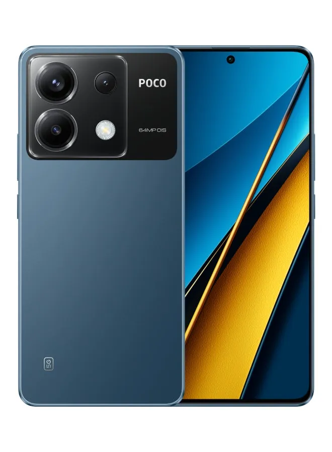 POCO X6 5G أزرق 12 جيجابايت رام 256 جيجابايت - الإصدار العالمي-1