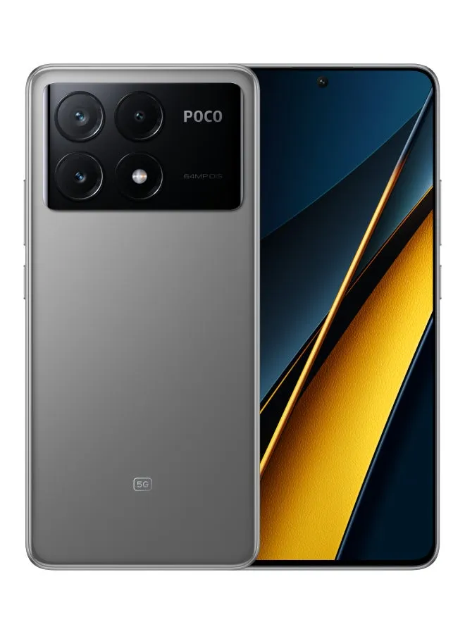 POCO X6 Pro 5G رمادي 12 جيجابايت رام 512 جيجابايت - الإصدار العالمي-1