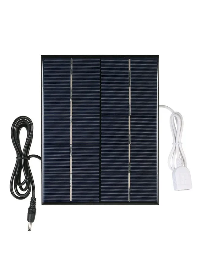 Polycrystalline Silicon Solar Panel Charger Black-1