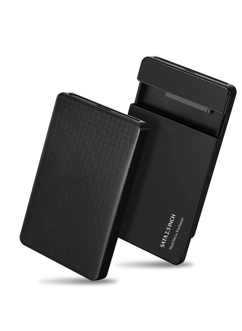 Portable C Type Hard Disk Drive External HDD Enclosure Case Tool Free 5 Gbps Support-2