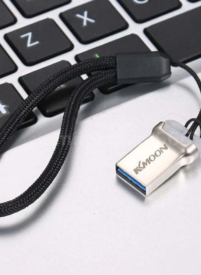 فلاش درايف يو ديسك صغير محمول بمنفذ USB C8245-64-1 أسود/ فضي-2