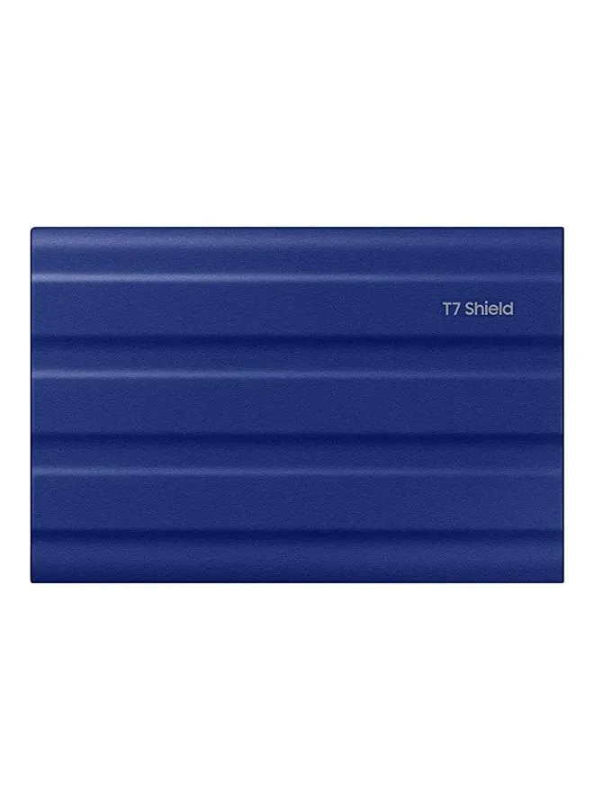 محرك أقراص SSD T7 شيلد محمول بمنفذ USB 3.2 الجيل الثاني لون أزرق 1.0 TB-2