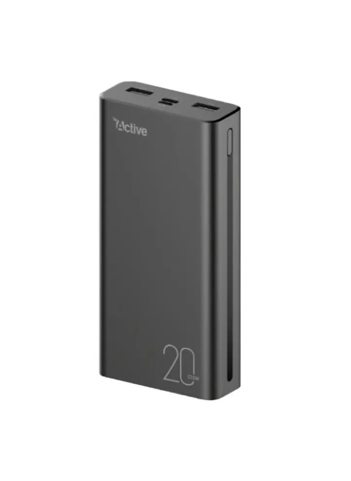 Power Bank 20000 mAh Atlas 20 Qualcomm Charge 3.0 USB Output 22.5W 4 Ports PD Output 20W-1