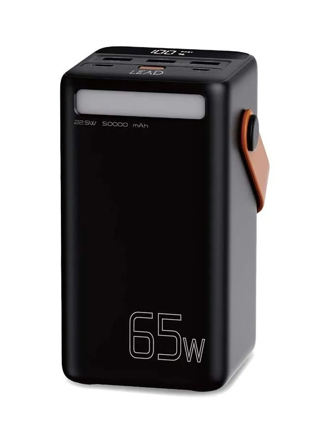 Power Bank, JP296-50000mAh, 65W 2 Type-C Black-1