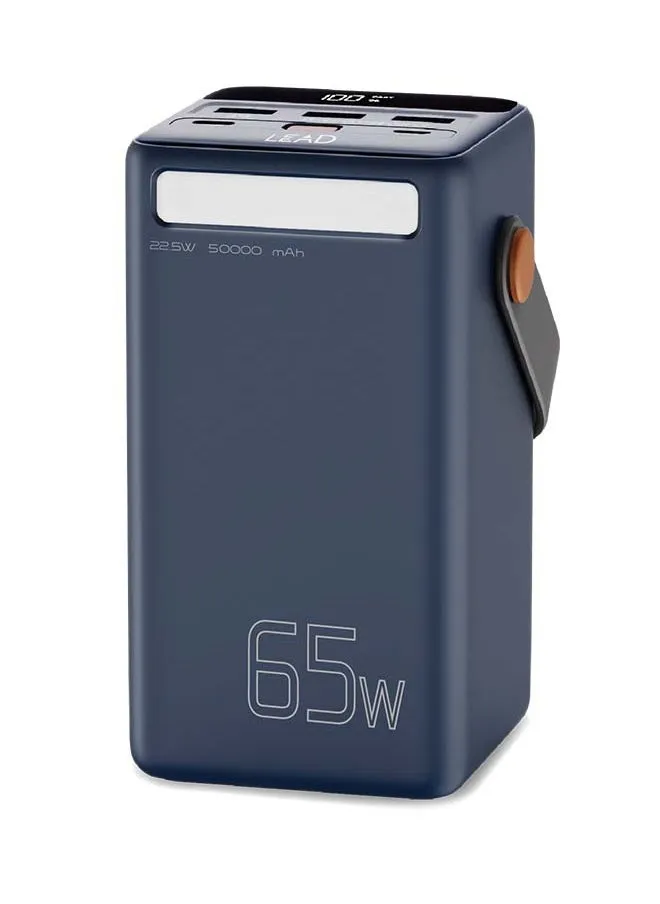 Power Bank, JP296-50000mAh, 65W 2 Type-C Blue-1