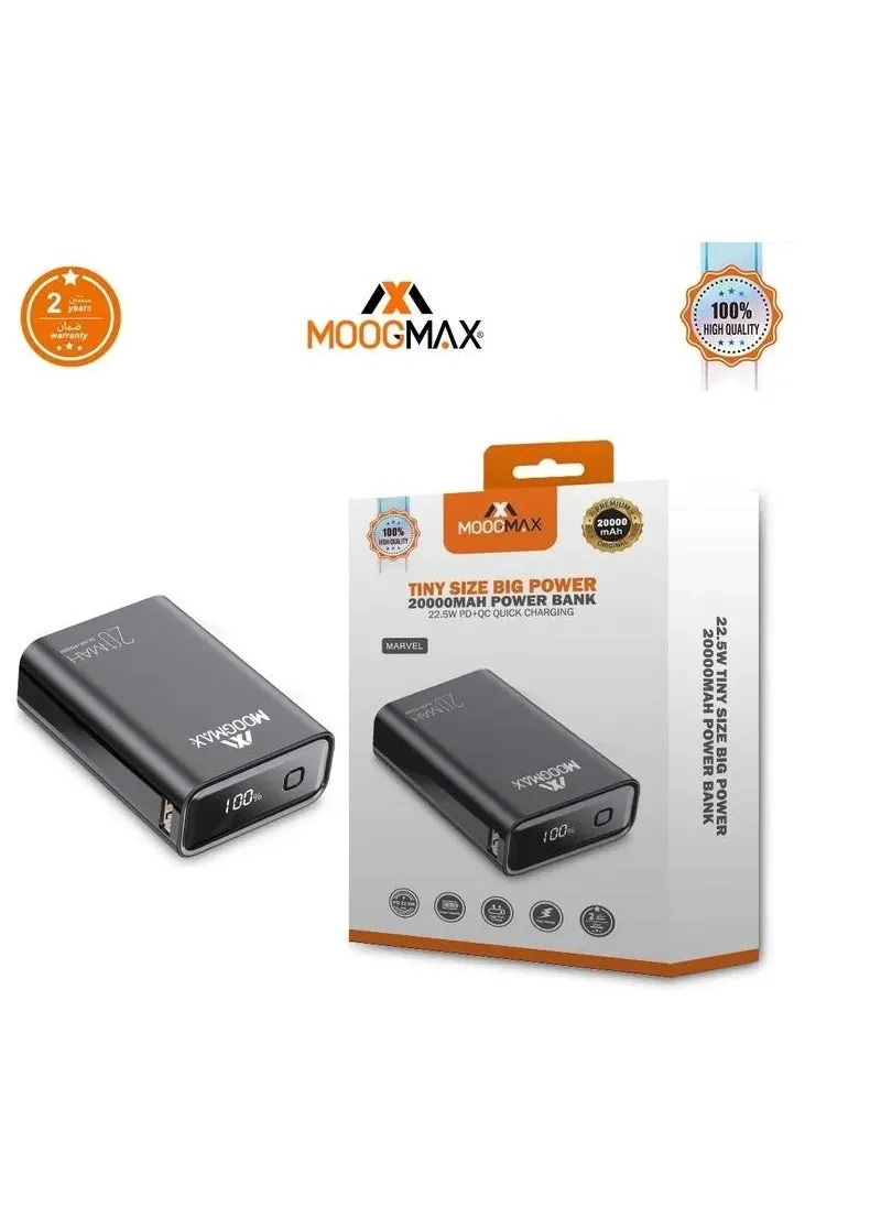 power bank Mimi PowerBank 20000mAh with USB and PD display-2