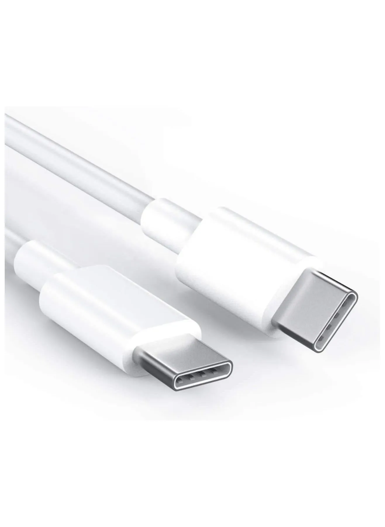 كابل USB C لتدفق الطاقة 60 وات، كابل USB-C إلى USB-C 2 متر، كابل شاحن USB C لأجهزة iPhone 15، Mac Book Pro 2020، iPad Pro 2020، Switch، Samsung Galaxy S20 Plus S9 S8 Plus، Pixel، أجهزة الكمبيوتر المحمولة والكثير أكثر-1