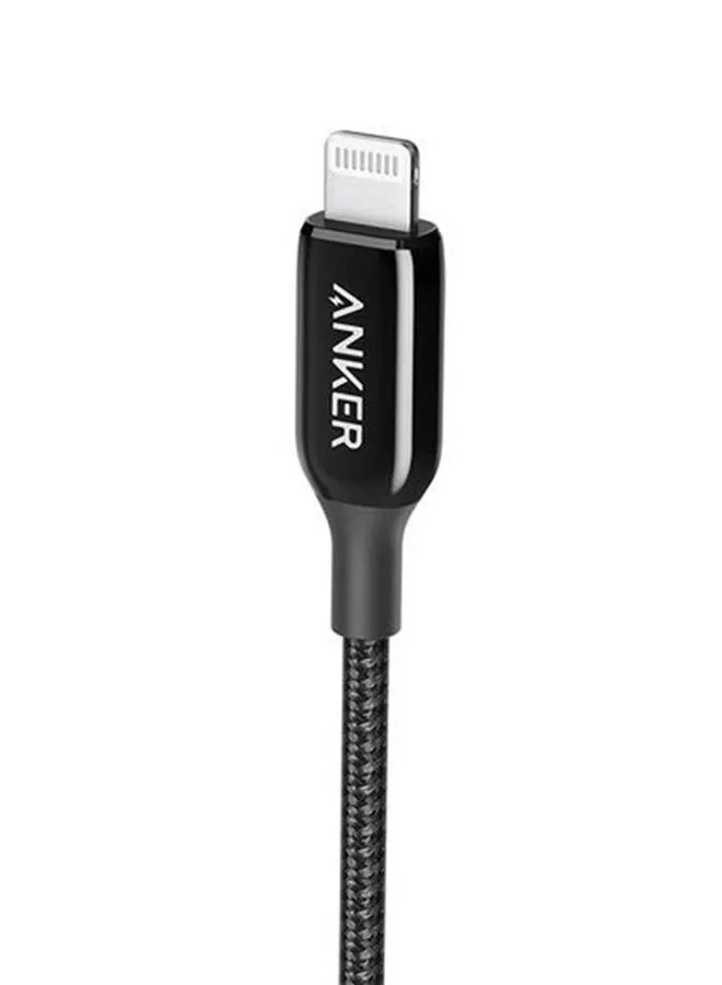 كابل باور لاين بلس III من Lightning إلى USB A طراز A8822H11 أسود-2