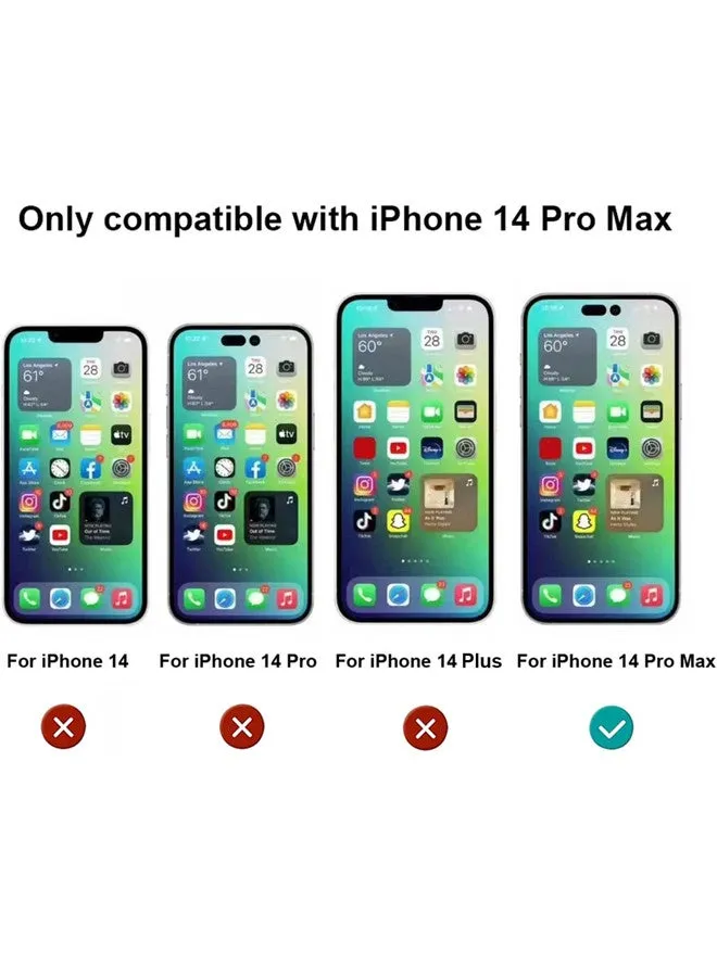 زجاج مقوى غير لامع للخصوصية متوافق مع iPhone 14 Pro Max مضاد للوهج ومضاد للتجسس، بدلة فيلم لهاتف iPhone 14 Pro Max 6.7 بوصة تغطية كاملة مضادة للوهج وصلابة 9H شفافة شفاف-2