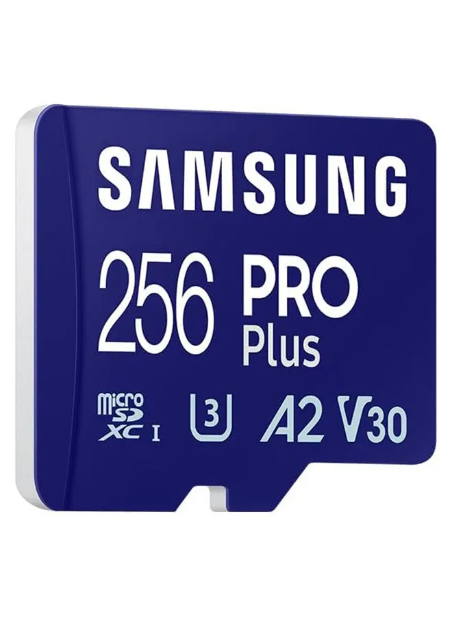 Pro Plus MicroSD Card + SD Adapter For Mobile Gaming On Smartphones, Tablets And Handheld Consoles, UHS-I U3, Full HD And 4K UHD, 180MB/s Read, 130MB/s Write, MB-MD256SA/EU 256 GB-2