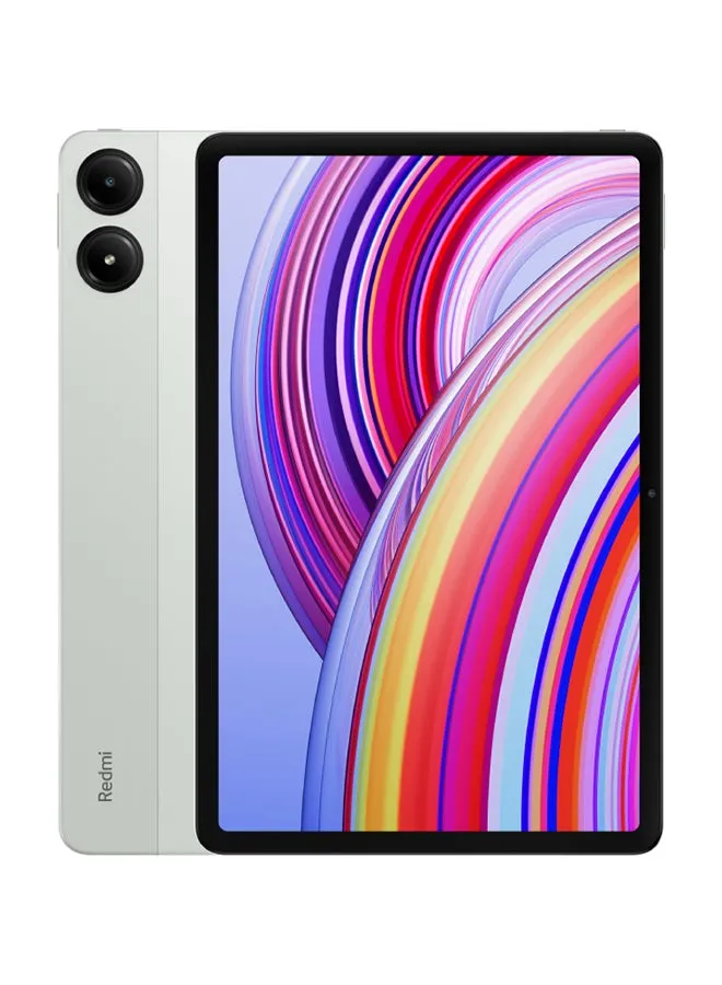 شاشة Redmi Pad Pro مقاس 12.1 بوصة وشاشة 2.5K بلون أخضر نعناعي وذاكرة وصول عشوائي سعتها 8 جيجابايت وذاكرة داخلية 256 جيجابايت ويدعم تقنية 5G - الإصدار العالمي-1