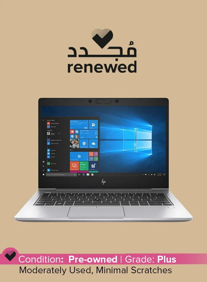 تم تجديده - كمبيوتر محمول للأعمال 830 G6 بشاشة مقاس 12.5 بوصة ومعالج Intel Core i7/الجيل الثامن/ذاكرة وصول عشوائي سعة 16 جيجابايت/محرك أقراص SSD سعة 512 جيجابايت/نظام تشغيل Windows 10 Pro باللغة الإنجليزية الفضية الإنجليزية-1