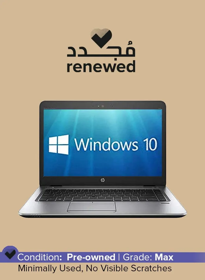 تم تجديده - كمبيوتر محمول Elitebook 840 G3 بشاشة مقاس 14 بوصة، ومعالج Intel Core i5/الجيل السادس/ذاكرة وصول عشوائي سعة 8 جيجابايت/محرك أقراص SSD سعة 256 جيجابايت/بطاقة رسومات Intel HD 520 فضي إنجليزي-1