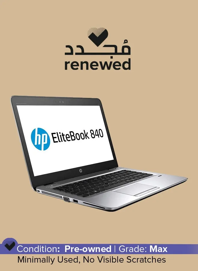 تم تجديده - كمبيوتر محمول EliteBook 840 G4 (2017) بشاشة مقاس 14 بوصة ومعالج Intel Core i5/الجيل السابع/ذاكرة وصول عشوائي 16 جيجابايت/محرك أقراص SSD سعة 256 جيجابايت/بطاقة رسومات مدمجة-1