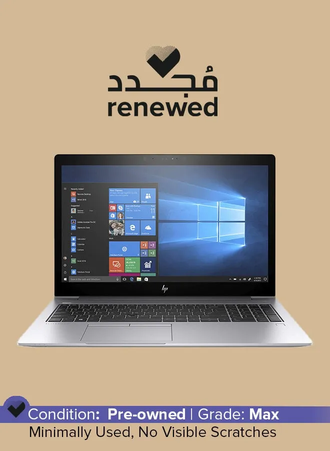 متجدد - كمبيوتر محمول Elitebook 850 G5 بشاشة مقاس 15.6 بوصة ومعالج إنتل كور i5/الجيل الثامن/ذاكرة وصول عشوائي سعة 16 جيجابايت/محرك أقراص SSD سعة 256 جيجابايت/بطاقة رسومات Intel UHD 620 إنجليزي فضي-1