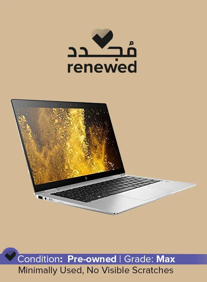 تم تجديده - كمبيوتر محمول Elitebook X360 1030 G2 قابل للتحويل 2 في 1 مزود بشاشة لمس مقاس 13.3 بوصة، ومعالج إنتل كور i5/الجيل السابع/ذاكرة وصول عشوائي سعتها 8 جيجابايت/محرك أقراص SSD سعة 256 جيجابايت/بطاقة رسومات Intel UHD 620 فضي إنجليزي-1