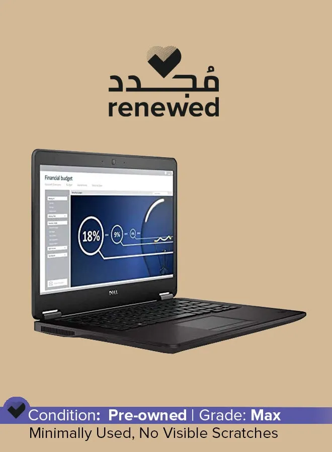 تم تجديده - كمبيوتر محمول طراز Latitude E5470 بشاشة مقاس 14.1 بوصة ومعالج إنتل كور i5/الجيل السادس/ذاكرة وصول عشوائي سعة 4 جيجابايت/محرك أقراص ثابتة سعة 500 جيجابايت/نظام التشغيل Windows 10 Pro إنجليزي أسود-1