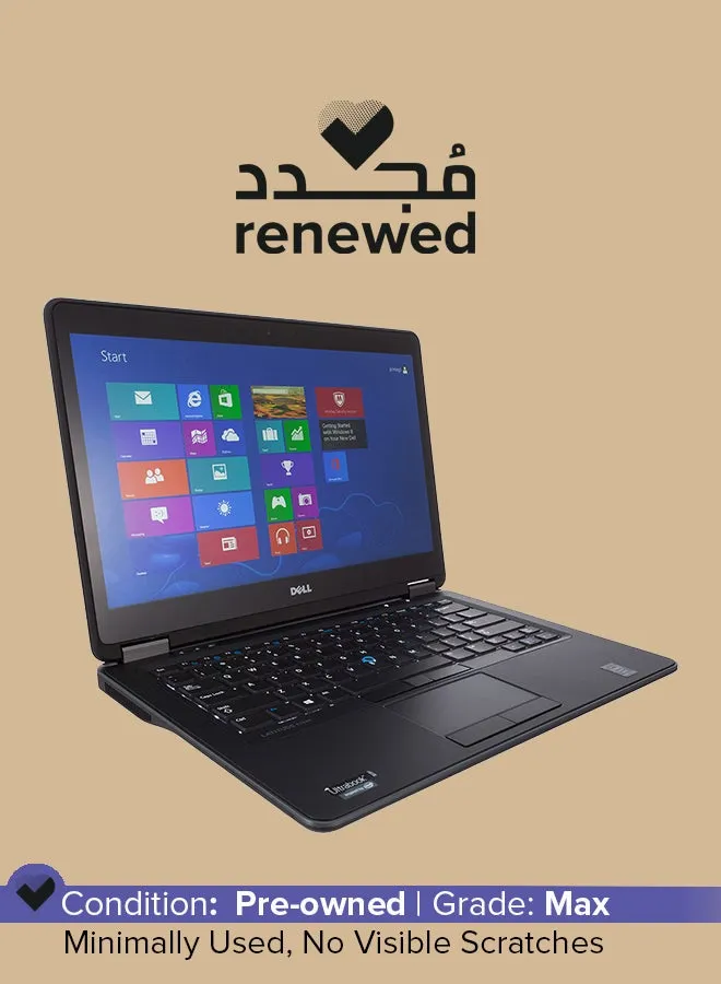 تم تجديده - كمبيوتر محمول Latitude E7440 (2014) بشاشة مقاس 14 بوصة، ومعالج Intel Core i5/الجيل الرابع/ذاكرة وصول عشوائي سعة 4 جيجابايت/محرك أقراص ثابتة سعة 500 جيجابايت/بطاقة رسومات Intel HD 4400 فضي إنجليزي-1