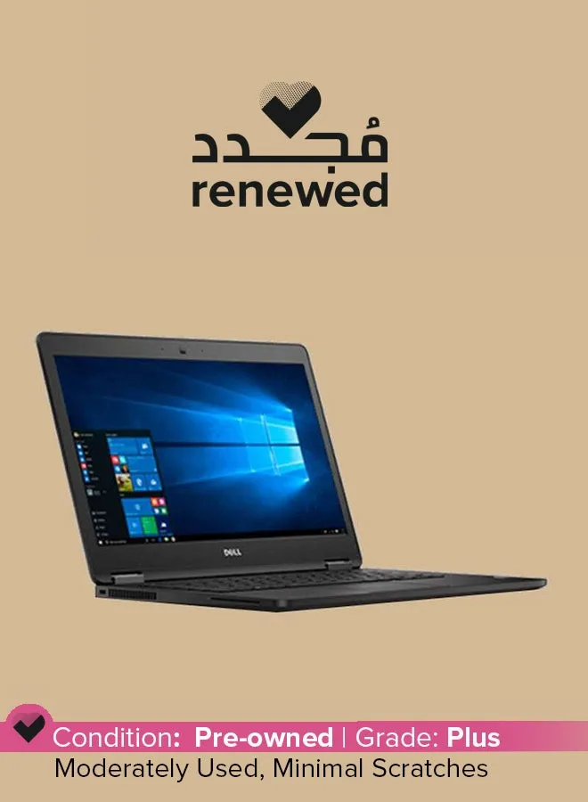 تم تجديده - جهاز Latitude E7470 (2016) بشاشة مقاس 14 بوصة، ومعالج Intel Core i5/الجيل السادس/ذاكرة وصول عشوائي سعة 8 جيجابايت/محرك أقراص SSD سعة 256 جيجابايت/بطاقة رسومات إنتل مشتركة مدمجة باللغة الإنجليزية أسود-1