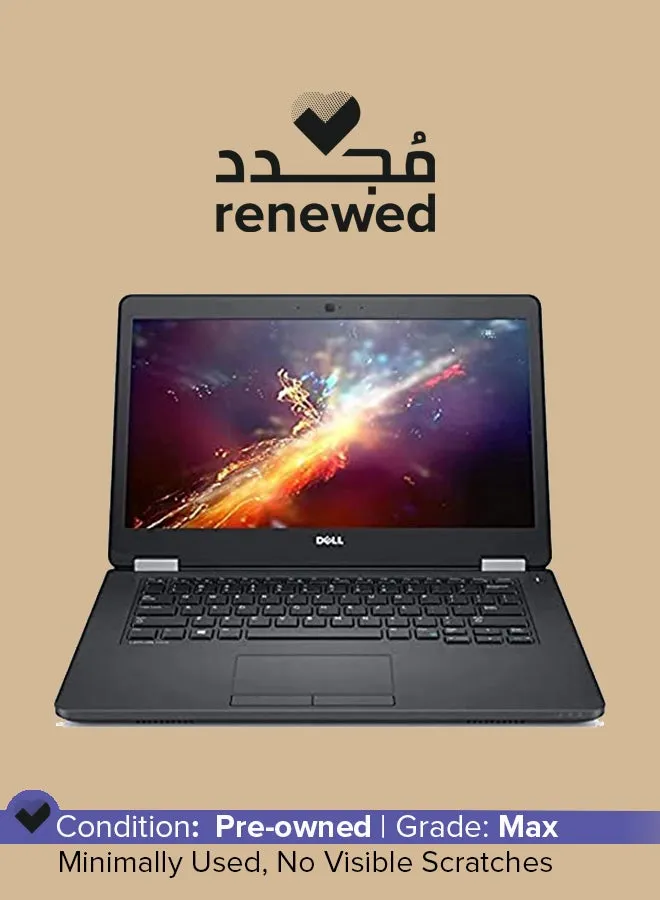 تم تجديده - كمبيوتر محمول طراز Latitude E7470 بشاشة مقاس 14 بوصة ومعالج إنتل كور i5/الجيل السادس/ذاكرة وصول عشوائي سعة 8 جيجابايت/محرك أقراص SSD سعة 256 جيجابايت/بطاقة رسومات مدمجة باللغة الإنجليزية أسود-1