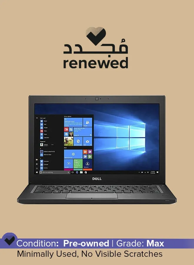 تم تجديده - كمبيوتر محمول Lattidue E7280 بشاشة لمس مقاس 12.5 بوصة، ومعالج إنتل كور i7/الجيل السابع/ذاكرة وصول عشوائي سعة 8 جيجابايت/محرك أقراص SSD سعة 256 جيجابايت/بطاقة رسومات إنتل HD 520 إنجليزي أسود-1