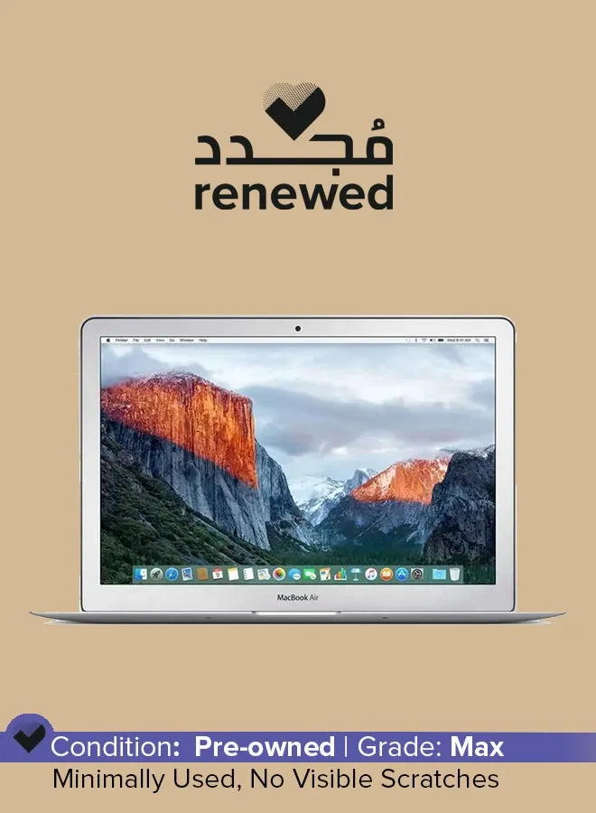 تم تجديده - كمبيوتر محمول MacBook Air A1466 (2017) بشاشة مقاس 13.3 بوصة ومعالج Intel Core i5 وذاكرة وصول عشوائي 8 جيجابايت ومحرك أقراص SSD سعة 256 جيجابايت ونظام تشغيل MacOS-1