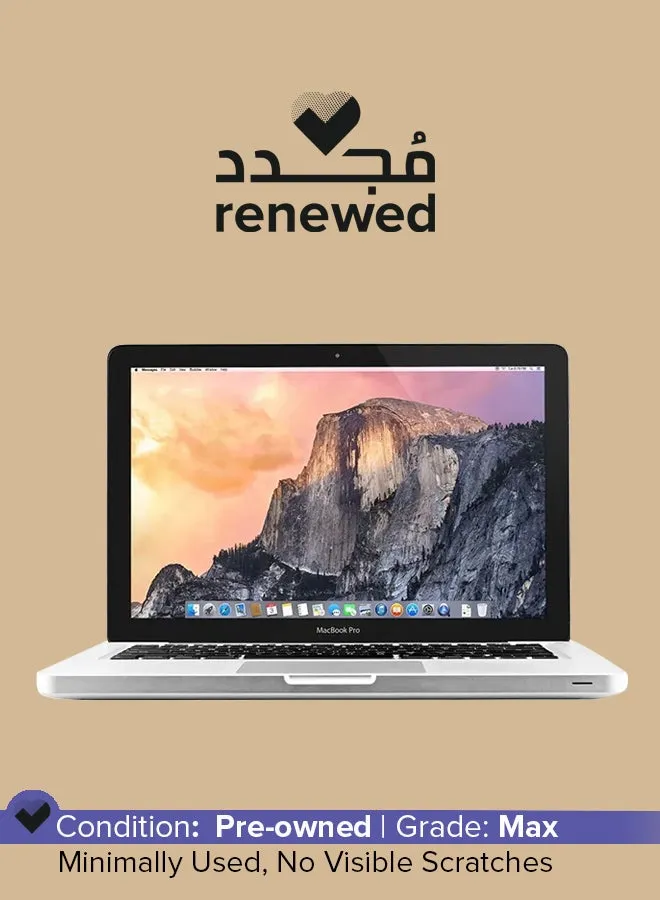 تم تجديده - كمبيوتر محمول Macbook Pro A1278 (2012) بشاشة مقاس 13.3 بوصة ومعالج Intel Core i5/الجيل الرابع/ذاكرة وصول عشوائي 4 جيجابايت/قرص ثابت سعة 500 جيجابايت/بطاقة رسومات مدمجة سعة 1.5 جيجابايت-1