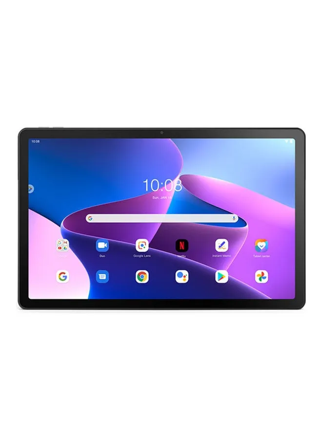 تم تجديده - Tab M10 Plus (الجيل الثالث) شاشة مقاس 10.61 بوصة، رمادي عاصف، ذاكرة وصول عشوائي بسعة 4 جيجابايت، سعة تخزين 128 جيجابايت، شبكة 4G LTE-2