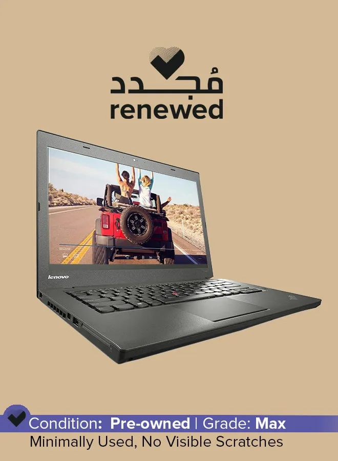 تم تجديده - كمبيوتر محمول Thinkpad T440 بشاشة مقاس 14 بوصة ومعالج Intel Core i5/الجيل الرابع/ذاكرة وصول عشوائي 8 جيجابايت/قرص ثابت 500 جيجابايت/نظام تشغيل Windows-1