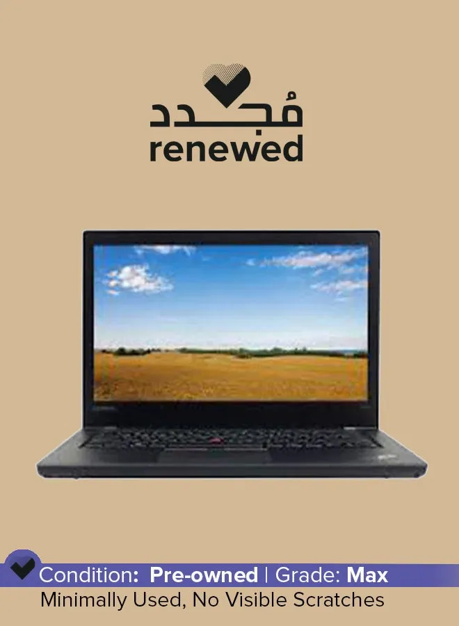 تم تجديده - كمبيوتر محمول ThinkPad T470 بشاشة مقاس 14 بوصة ومعالج Intel Core i3/الجيل السابع/ذاكرة وصول عشوائي سعة 8 جيجابايت/محرك أقراص SSD سعة 256 جيجابايت/نظام التشغيل Windows 10 Pro إنجليزي أسود-1