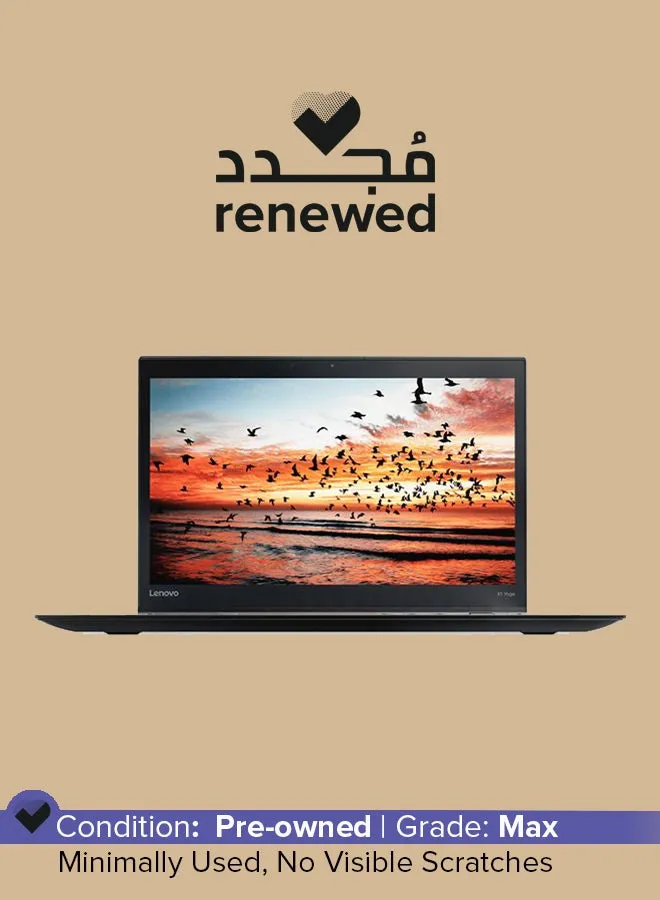 تم تجديده - كمبيوتر محمول ThinkPad X1 Yoga بشاشة مقاس 14 بوصة ومعالج Core i7 وذاكرة وصول عشوائي 16 جيجابايت ومحرك أقراص SSD سعة 512 جيجابايت وبطاقة رسومات Intel HD 620-1