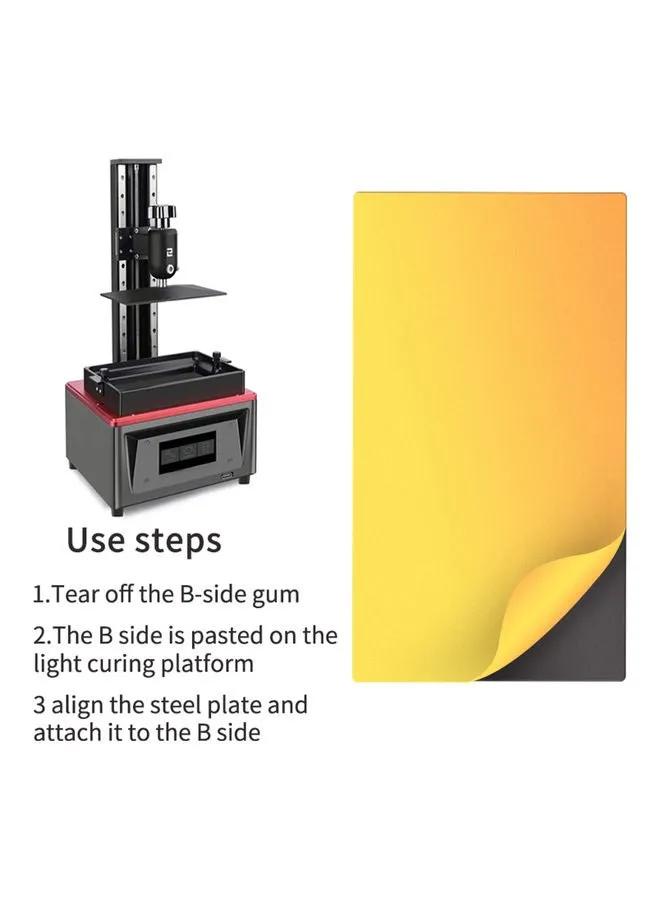 Resin 3D Printer Build Plate Multicolour-2