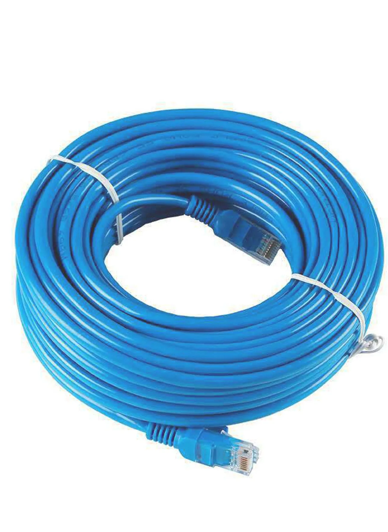 RJ45 cat6 إيثرنت لاسلكي كابل ، الأزرق ، 30 متر-1