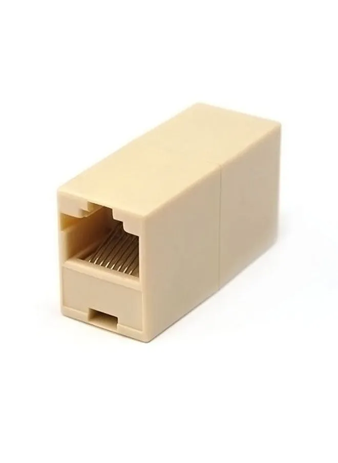 وصلة RJ45 من أنثى إلى أنثى لتوصيل كابلات الإنترنت-1