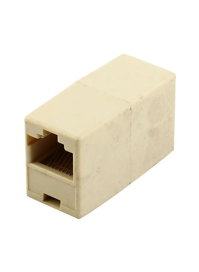 محول توصيل كابل الشبكة بمقبس RJ45 أنثى بيج-1