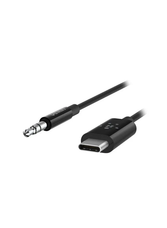 كابل صوت RockStar مقاس 3.5 ملم مع موصل USB-C بطول 1.8 متر-2