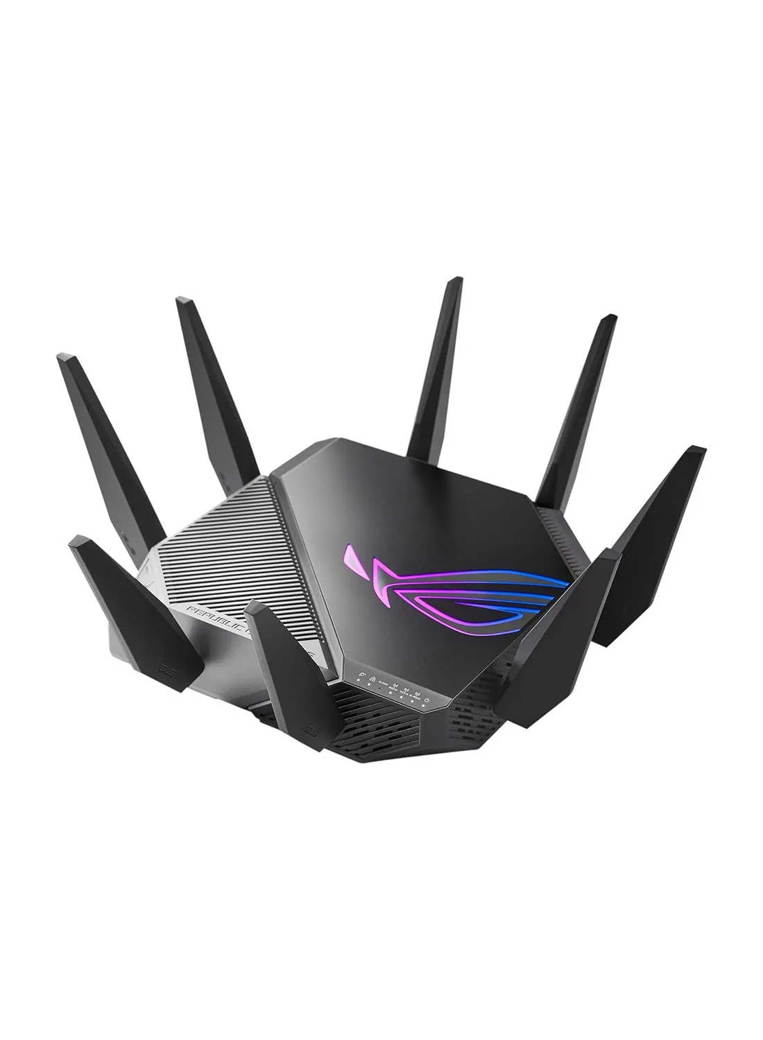 راوتر ألعاب ROG RAPTURE GT-AXE11000 WIFI 6E ثلاثي النطاق، 90IG06E0-MO1R00 أسود-1