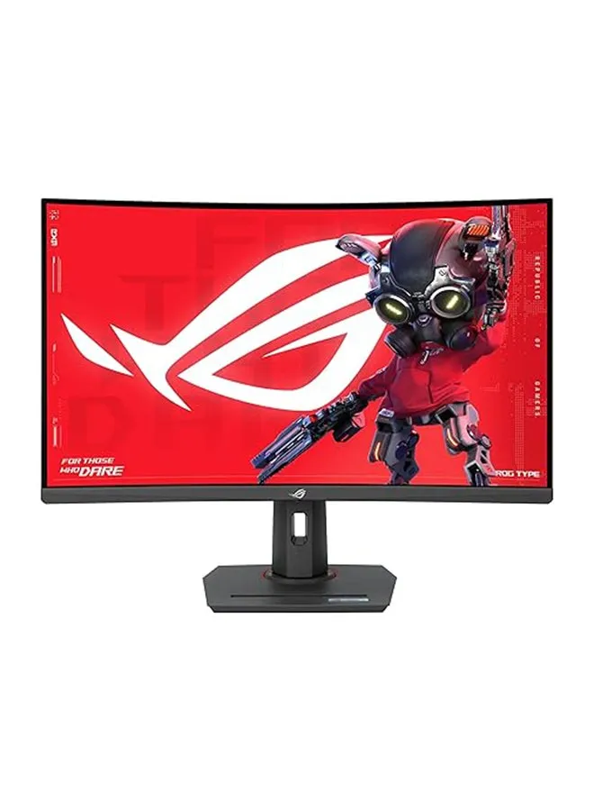 شاشة ألعاب ROG Strix XG32WCMS USB Type-C – مقاس 32 بوصة (قابلة للعرض حتى 31.5 بوصة) بدقة 2560x1440، منحنية، 280 هرتز (أعلى من 144 هرتز)، 1 مللي ثانية (GTG)، VA سريع، مزامنة ضبابية الحركة المنخفضة للغاية-1