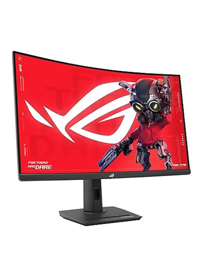 شاشة ألعاب ROG Strix XG32WCMS USB Type-C – مقاس 32 بوصة (قابلة للعرض حتى 31.5 بوصة) بدقة 2560x1440، منحنية، 280 هرتز (أعلى من 144 هرتز)، 1 مللي ثانية (GTG)، VA سريع، مزامنة ضبابية الحركة المنخفضة للغاية-2