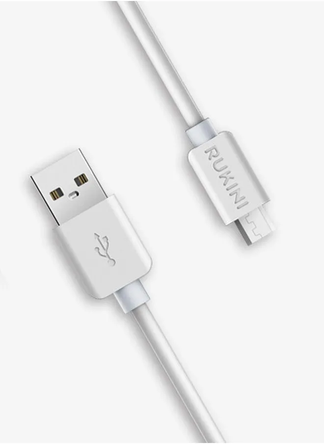 كيبل مايكرو USB جلد - مقاس 2 متر-1